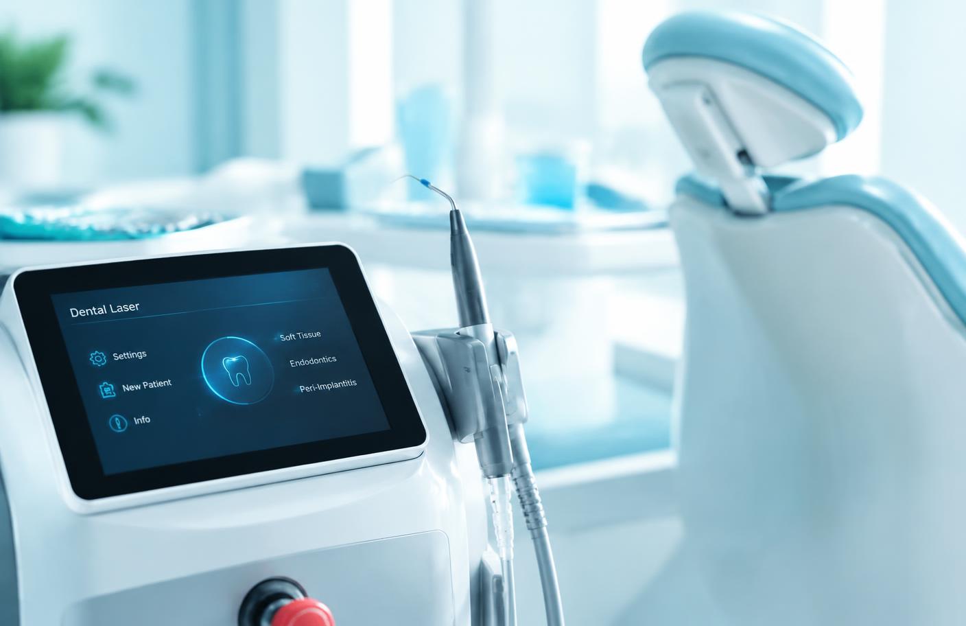 Modern dental laser equipment at Priyanka Dental